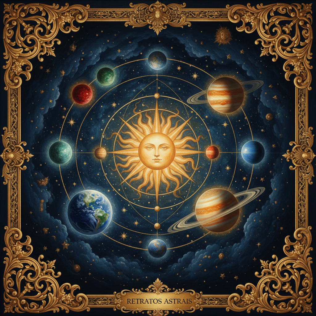 Astral Portraits — Cosmic Beauty